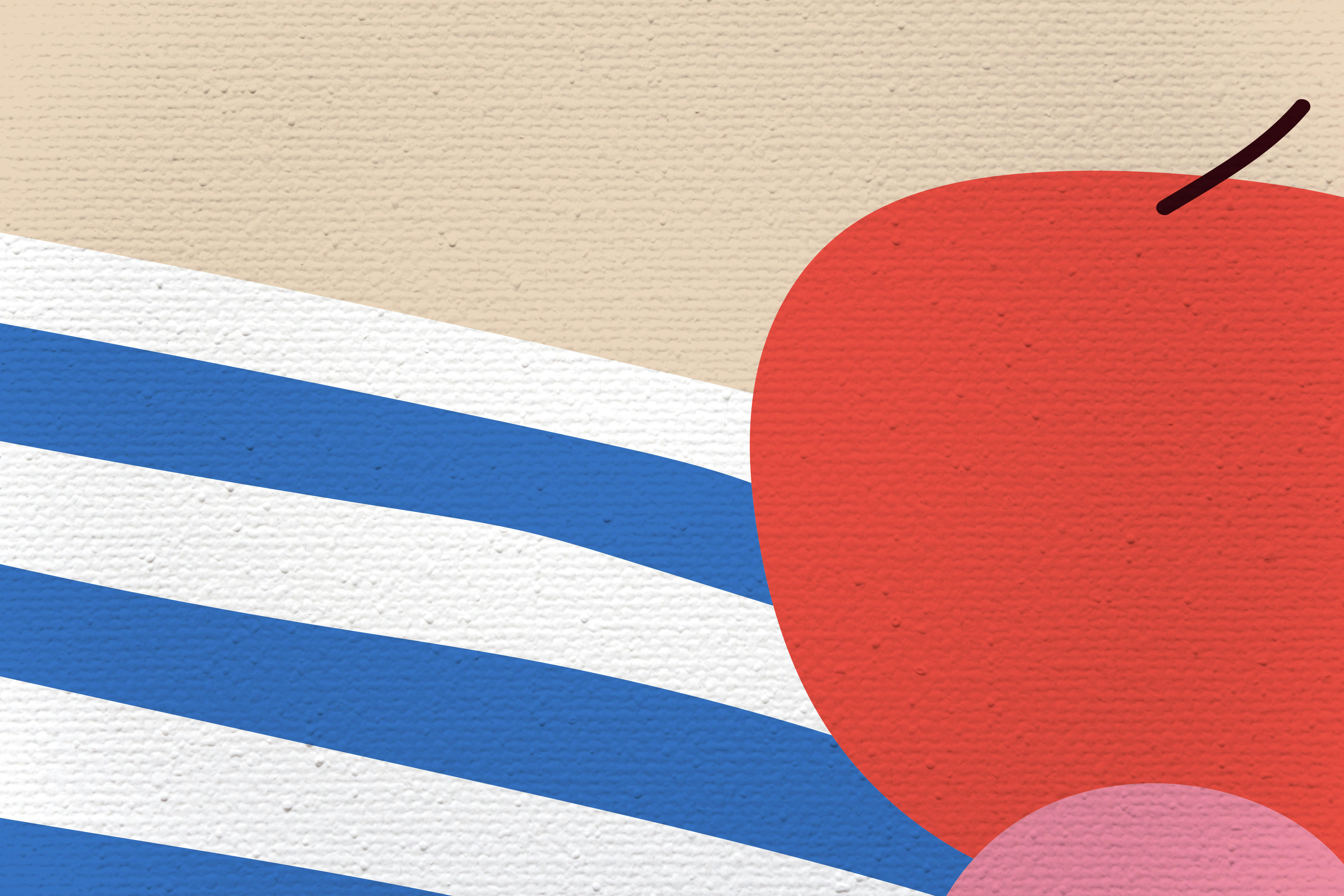 PICNIC - Peinture sur toile 60x40 imprimé HD pique-nique