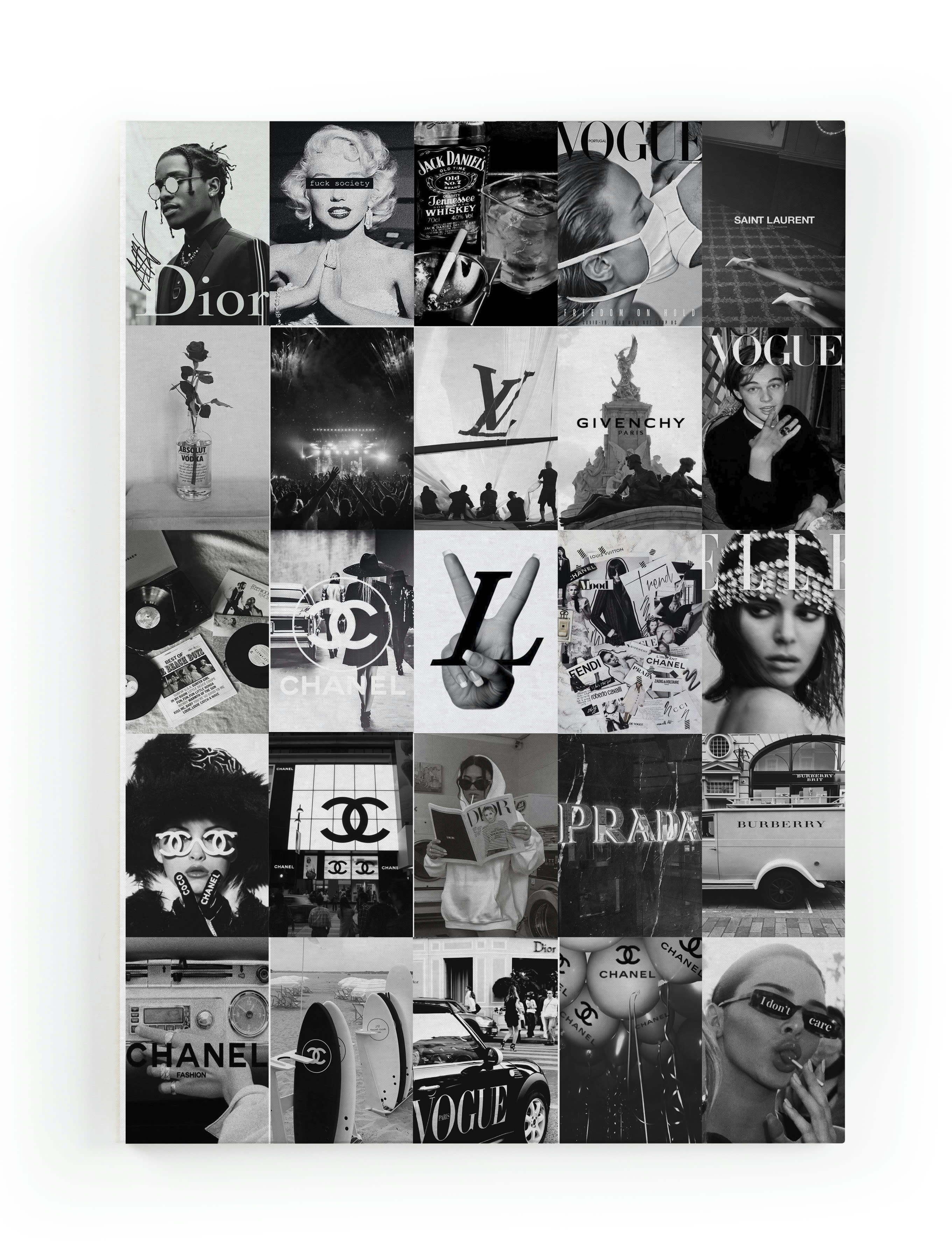 CELEBRITIES - Peinture sur toile 60x40 imprimé HD Célébrités