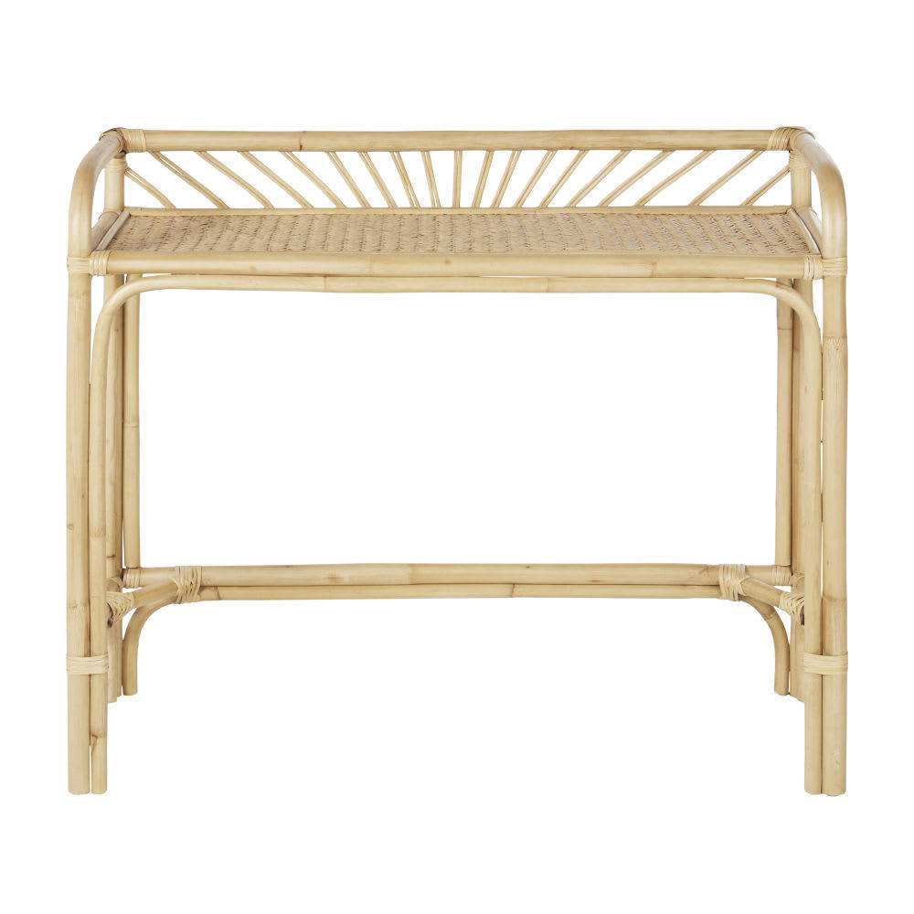 Tanja - Console en rotin tressé