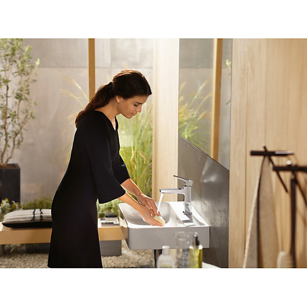 HANSGROHE Mitigeur lavabo Metropol 110 poignée manette, bonde Push-Open chromé