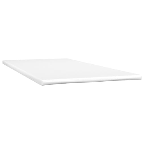 NNEVL Box Spring Bed with Mattress Black 107x203 cm King Single Faux Leather