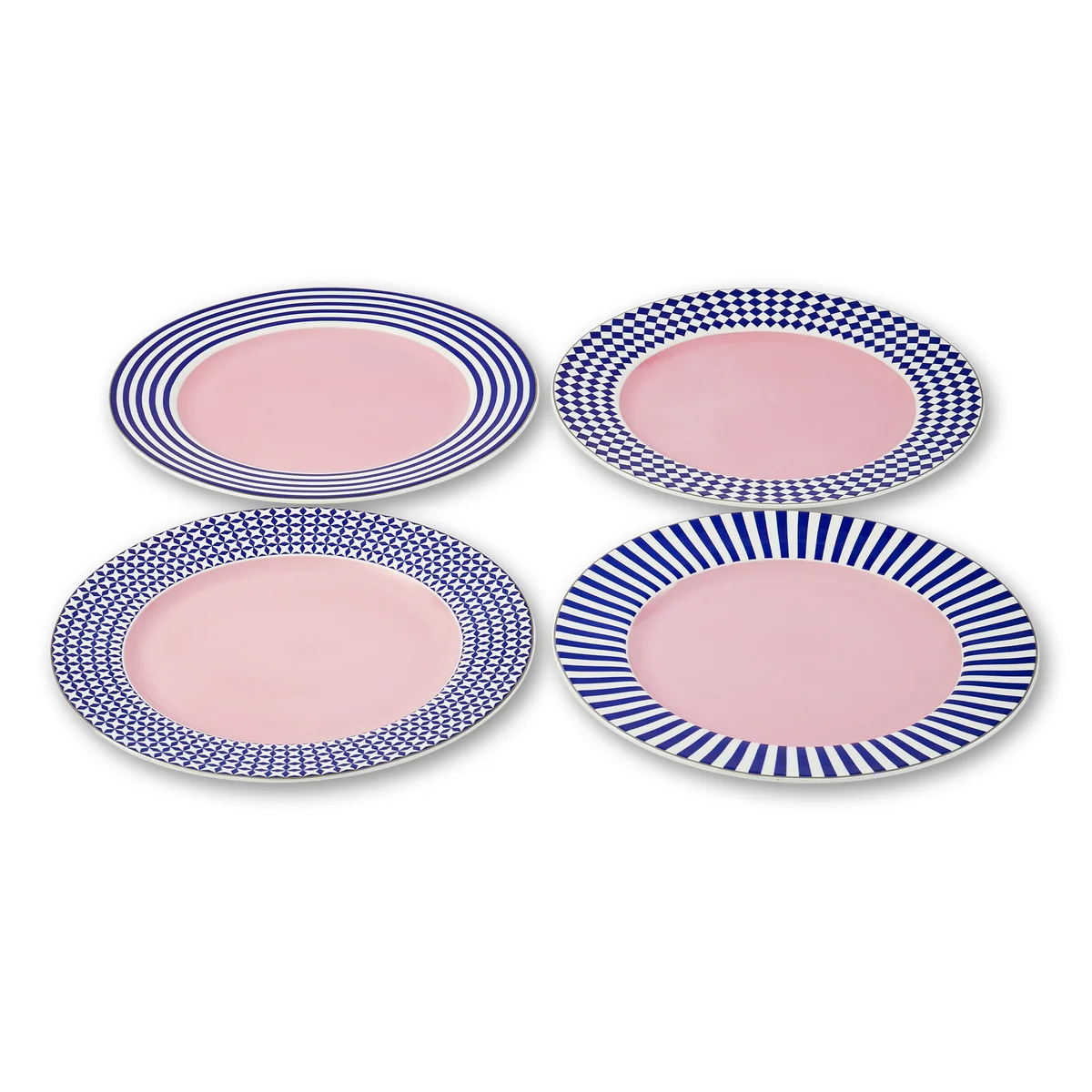 POLSPOTTEN - Aunty Dinner Plates, Ø 27 cm, 4-er Set