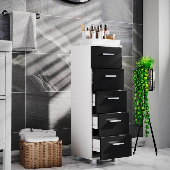 Schubladenschrank »Zalo M«, BxHxT: 30 x 94 x 30 cm