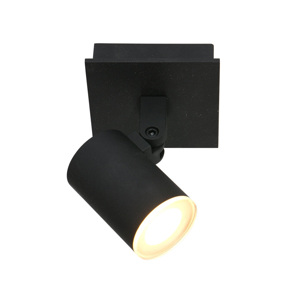 Steinhauer spot points - 1 lichts - 10x 16 cm - zwart