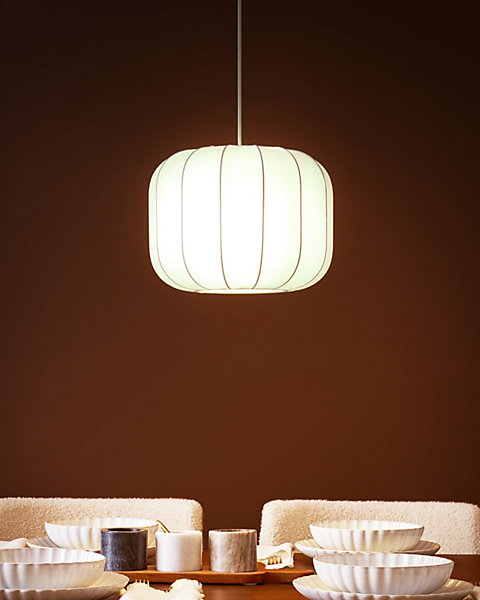 Lampe suspension CABRIALES Blanc