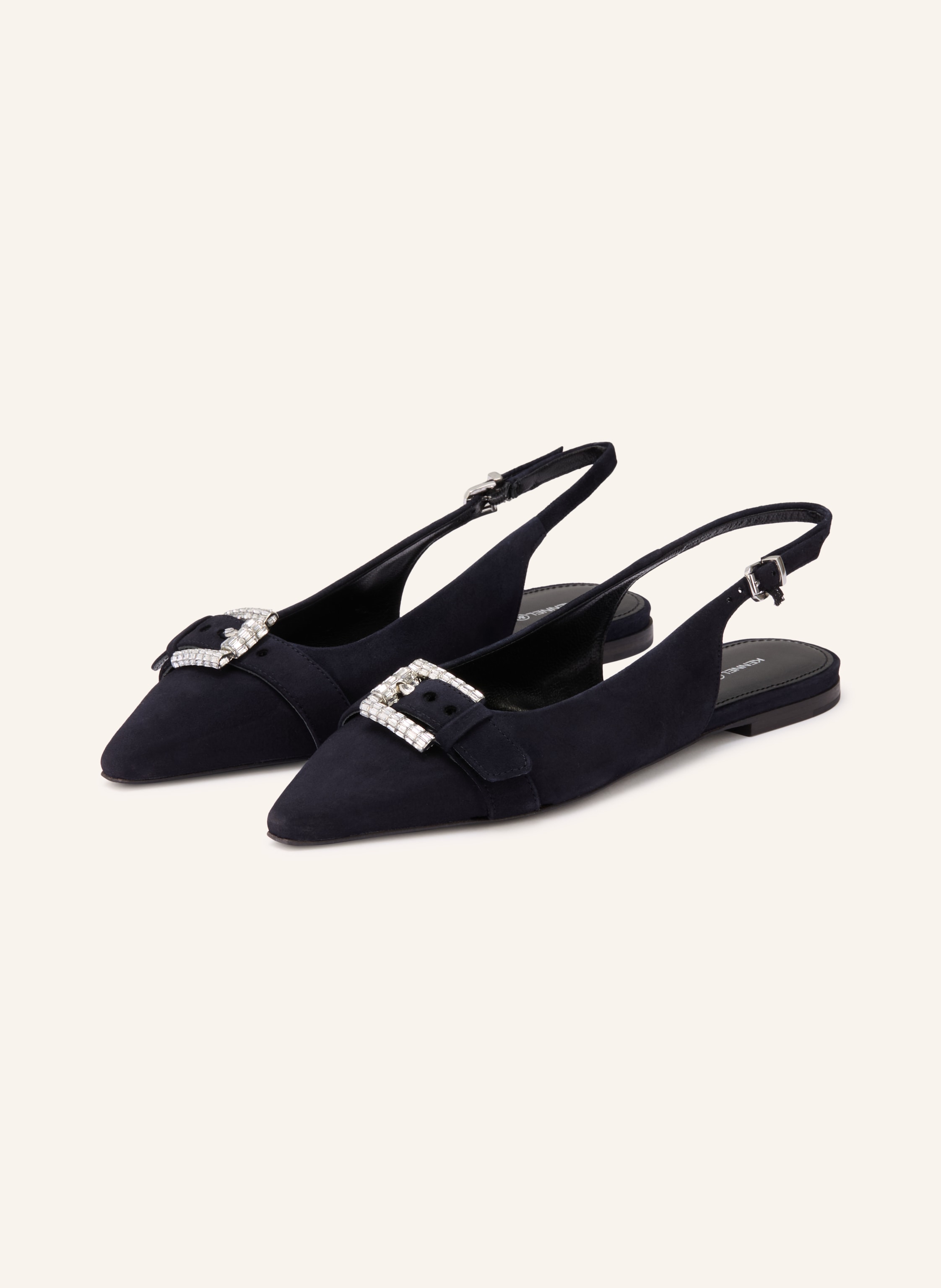 KENNEL & SCHMENGER Slingballerinas NIKA mit Schmucksteinen