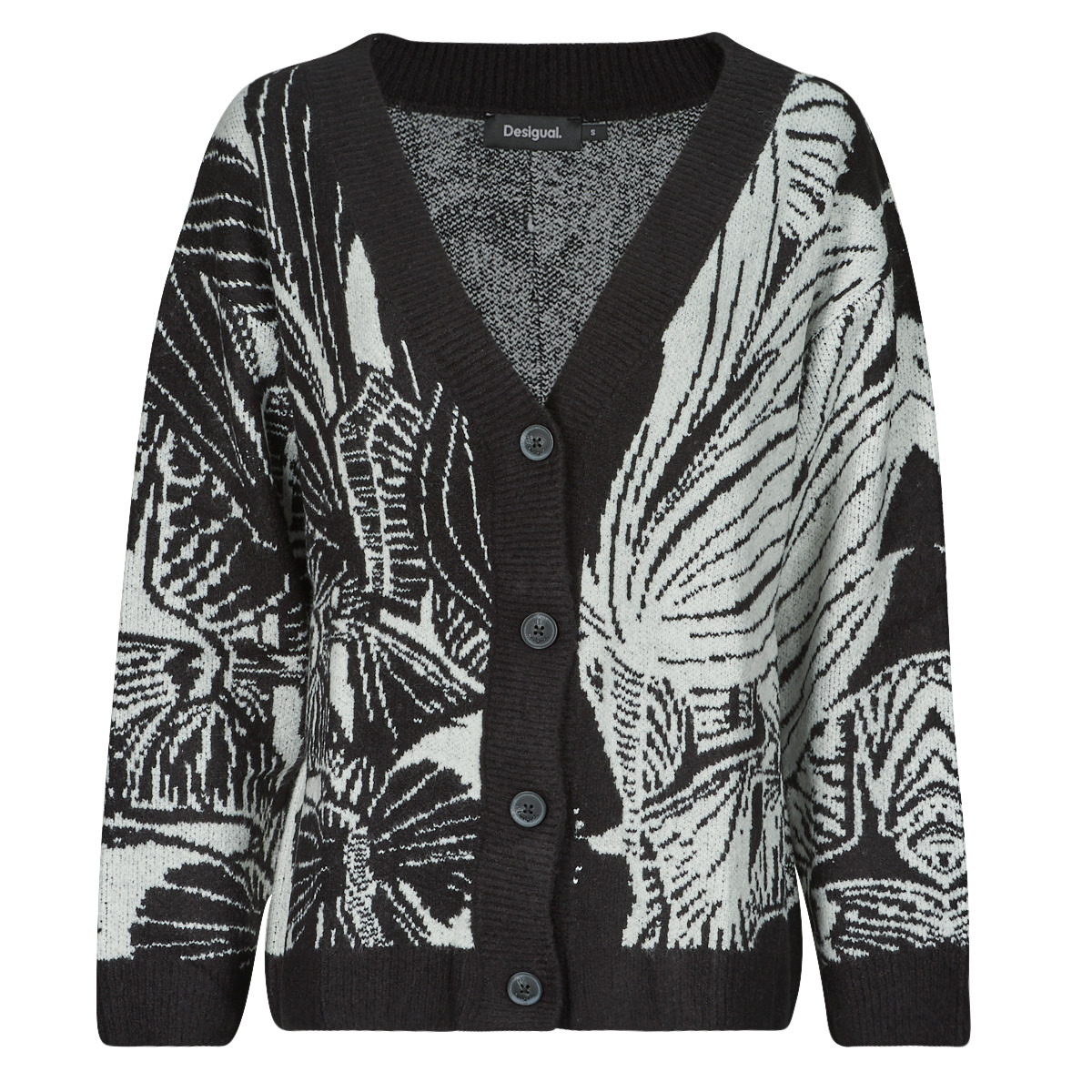 Desigual - JERS HALIFAX - Black / White