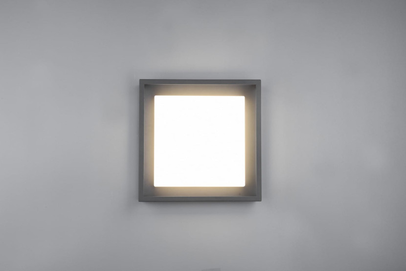 Lampa sufitowa zewnętrzna WITHAM antracyt LED 14W 1550lm IP54 Trio