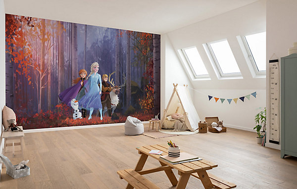 Papier peint panoramique Komar Frozen autumn glade L.4 m x l.280 cm