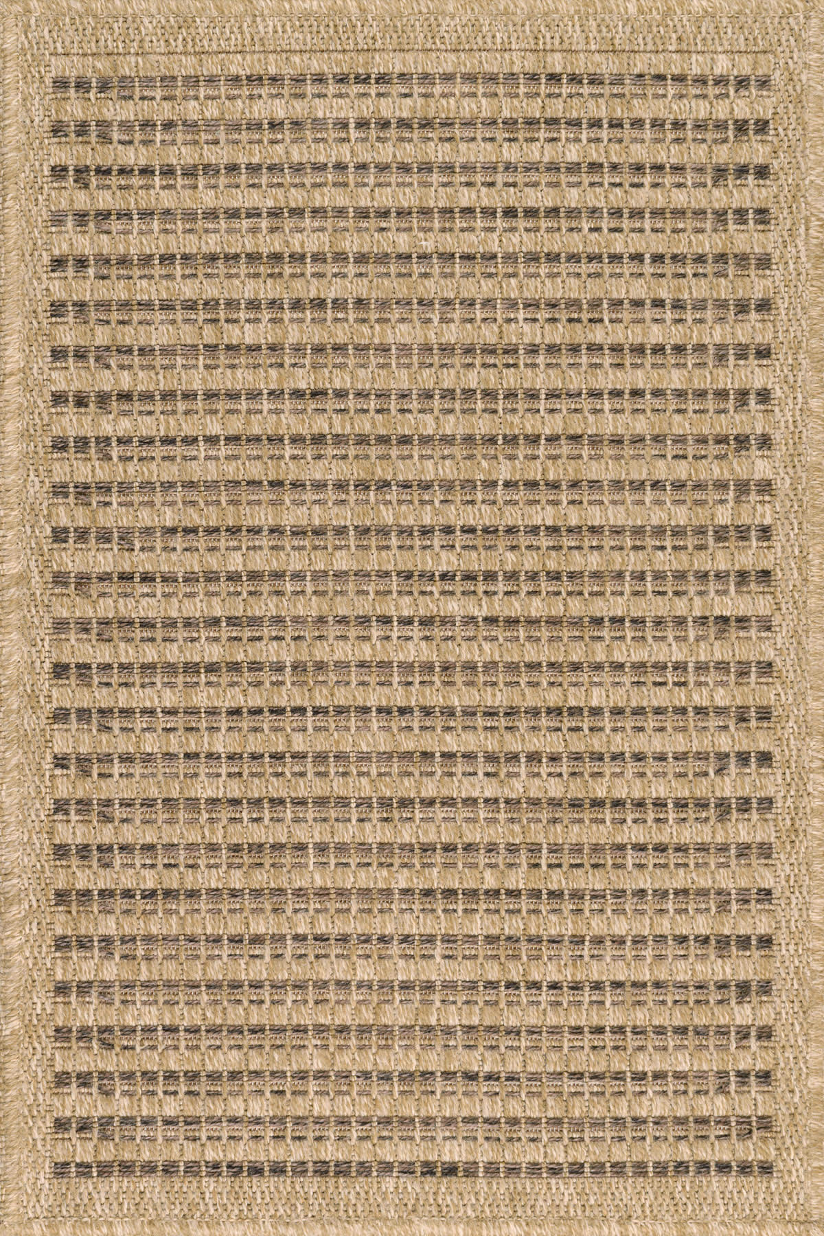 NATURE - Tapis intérieur et extérieur aspect jute marron 60x90