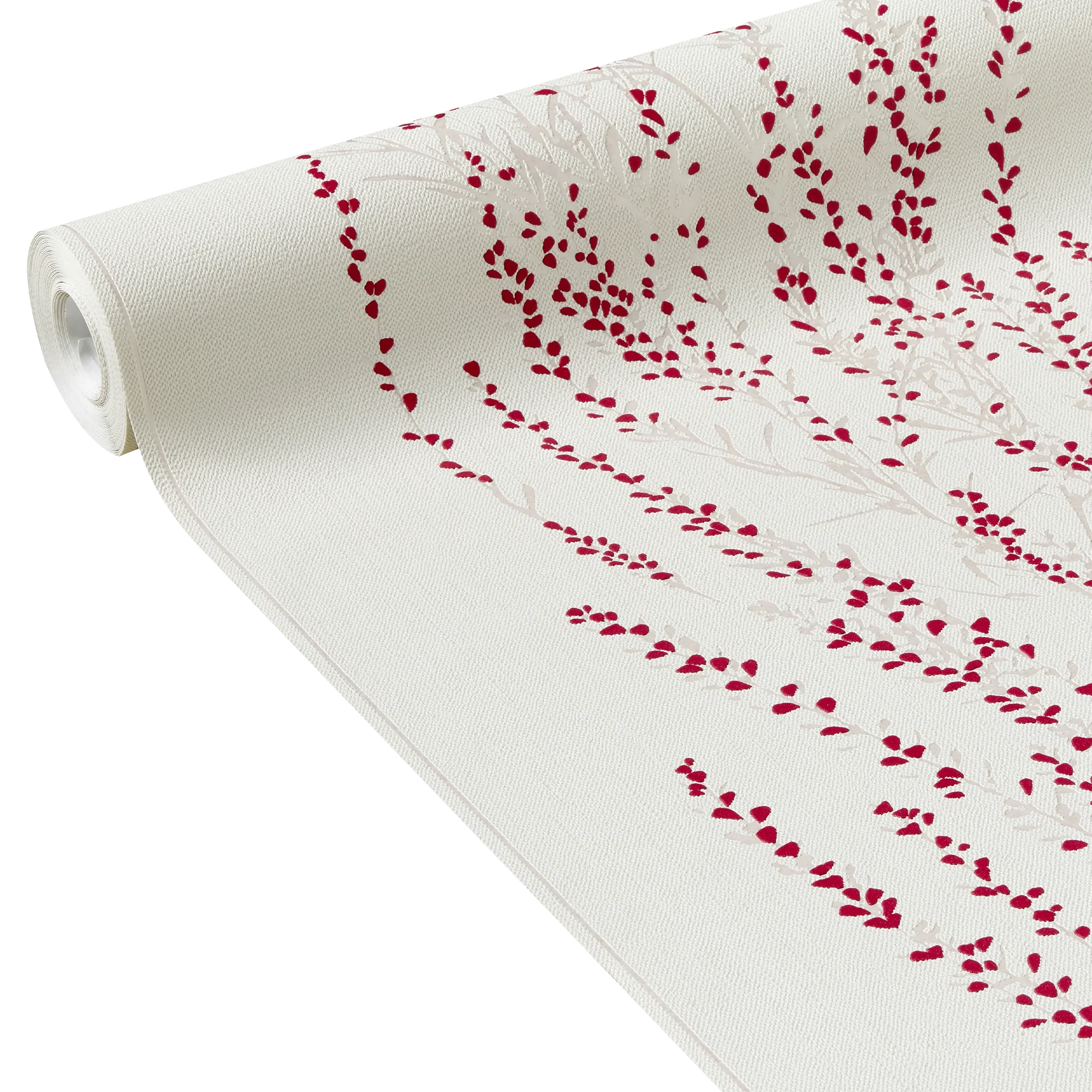 Papier peint intissé SOPHIA coloris bordeaux
