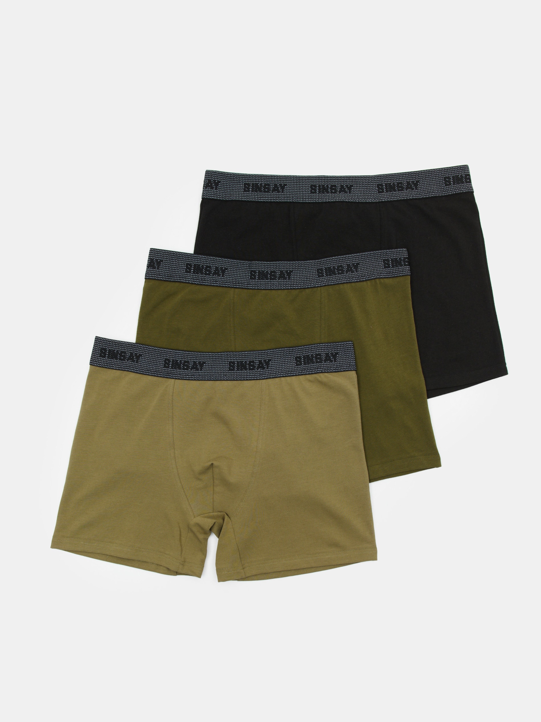 Bawełniane bokserki Long 3 pack