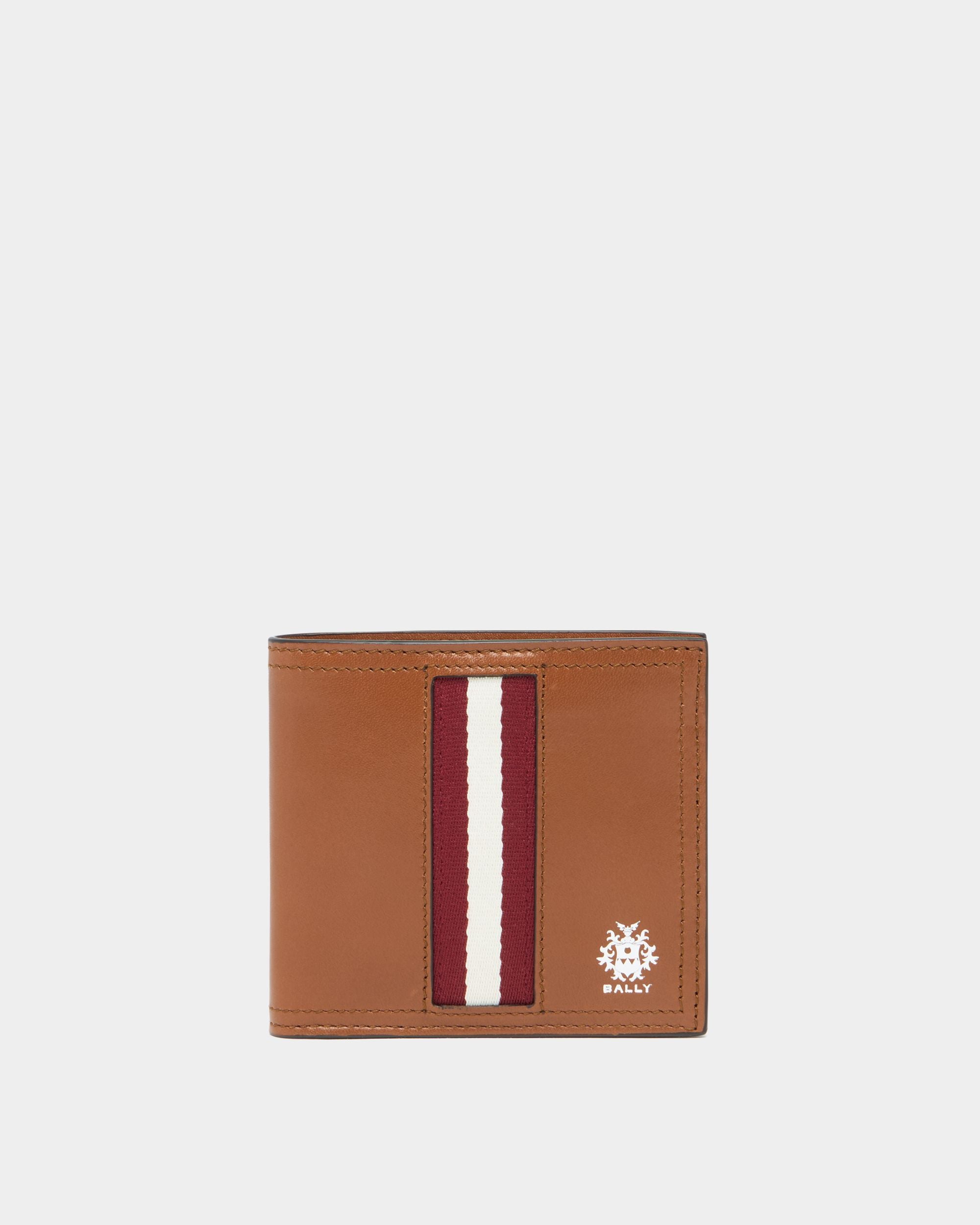 Ray Geldbörse aus Leder in Amber Brown