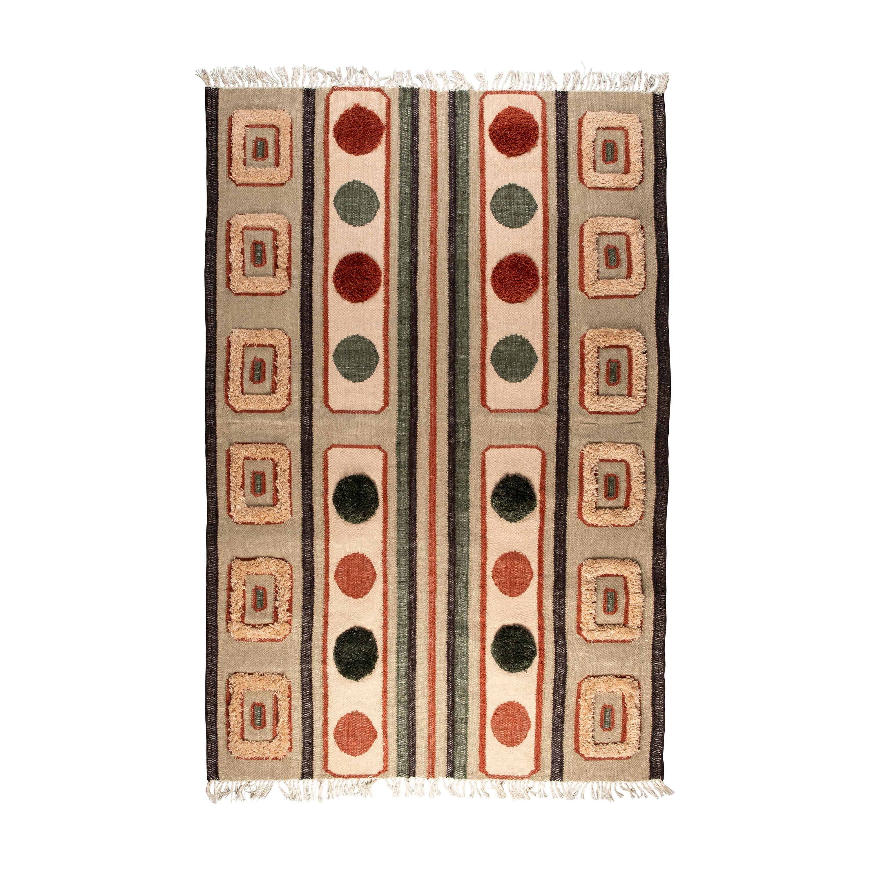 Dutchbone Haydon Vloerkleed 160x230 - Grijs