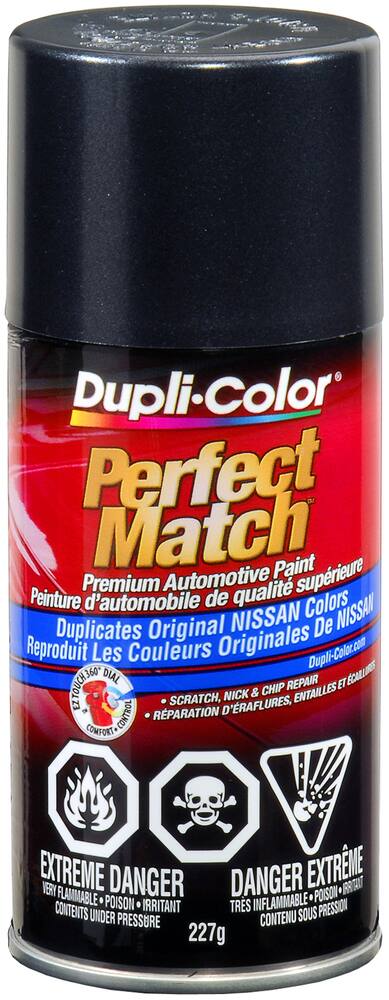 Dupli-Color Perfect Match Premium Acrylic Lacquer Automotive Aerosol Spray Paint, Steel (K50), 227-g