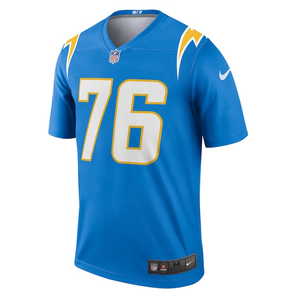 Joe Alt Los Angeles Chargers Nike Team Legend Player Performance Top - Powder Blue