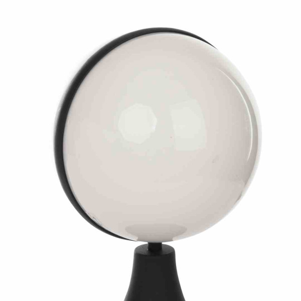 Lampa ogrodowa stojąca czarna CIRCULO wys:32 cm 1xE27x40W IP44 Eko-Light
