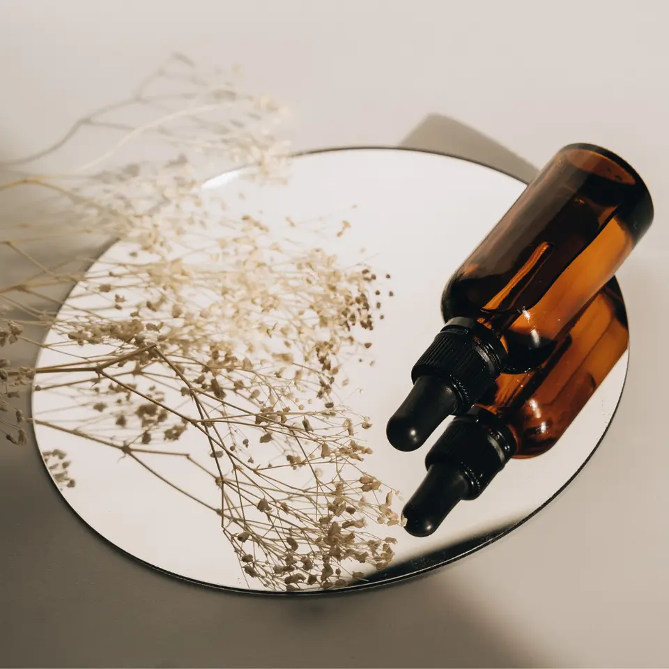 MISOU Plakspiegel 4 stuks 20x20cm Deurspiegel Hangend Zelfklevende spiegel