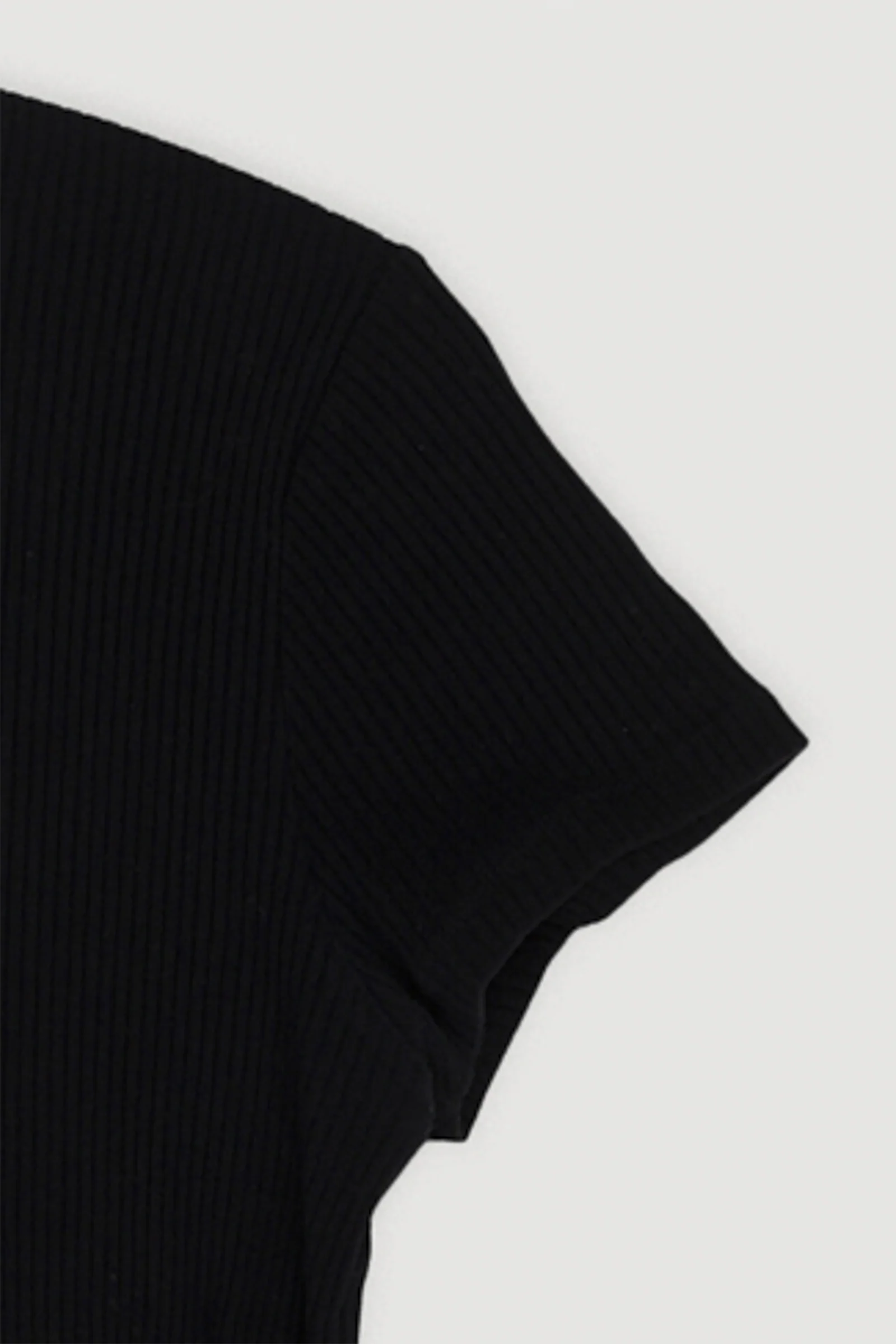 Re-Worn Womens Cotton Blend Textured Tee