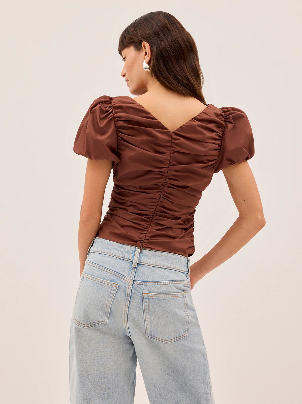 Nyla Sienna Cotton Top