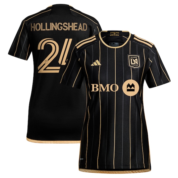 Ryan Hollingshead LAFC adidas Women's 2024 Primary Replica Player Jersey - Black