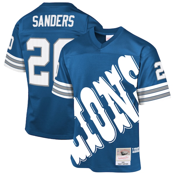 Barry Sanders Detroit Lions  Youth 1996 Throwback Fashion Jersey - Blue