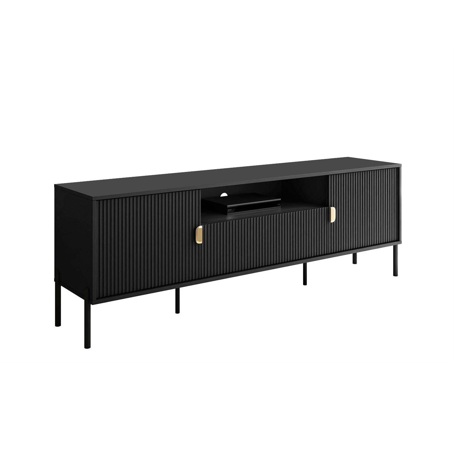 Szafka RTV DALIA Czarna 180 cm