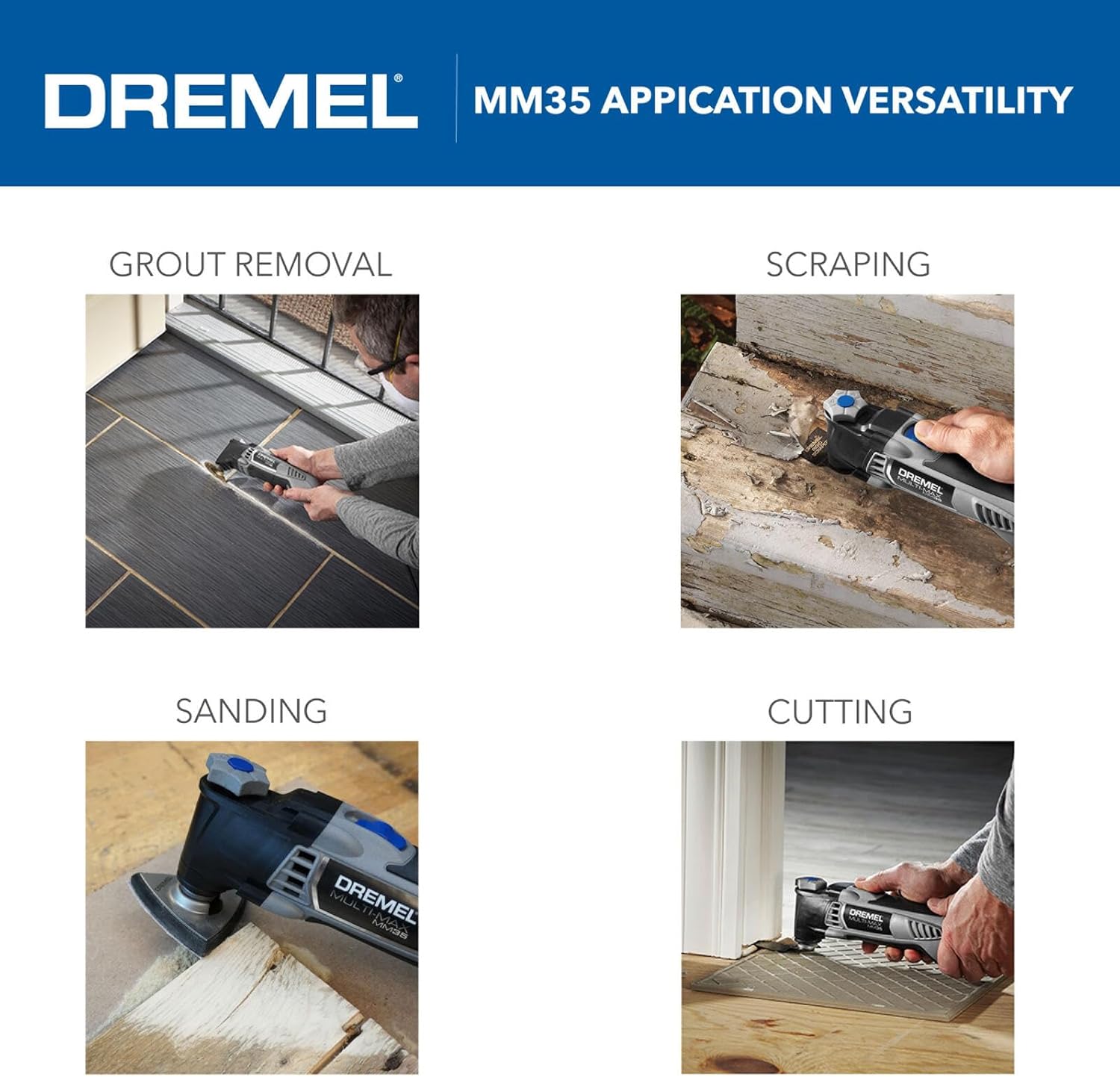 Dremel MM35-02 Multi-Max™ Oscillating Tool Kit