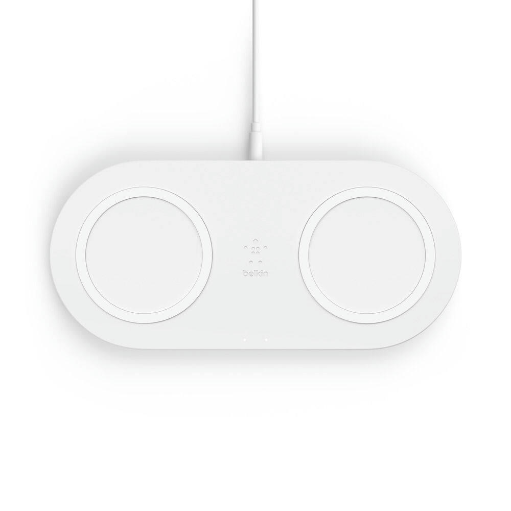 Belkin Boost Up Dual Wireless 10W Charging Pad, White