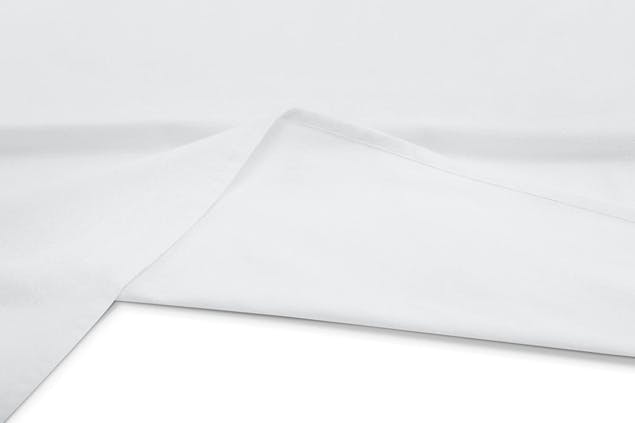 NNEKGE Cotton Flannelette Bed Sheet Set (White King)