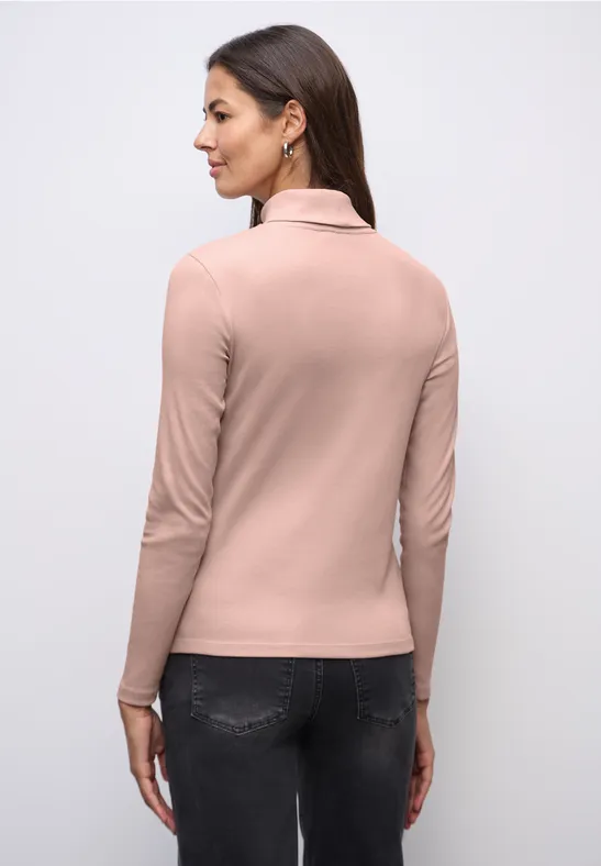 Basic Rollkragenshirt