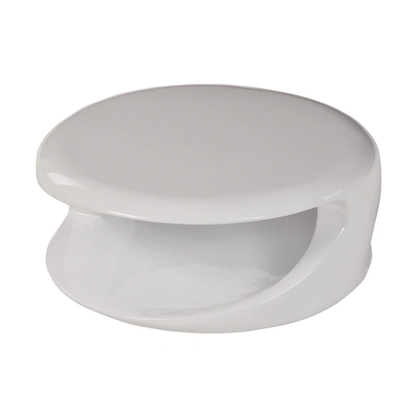 Couchtisch, BxH: 80 x 33 cm, Fiberglas