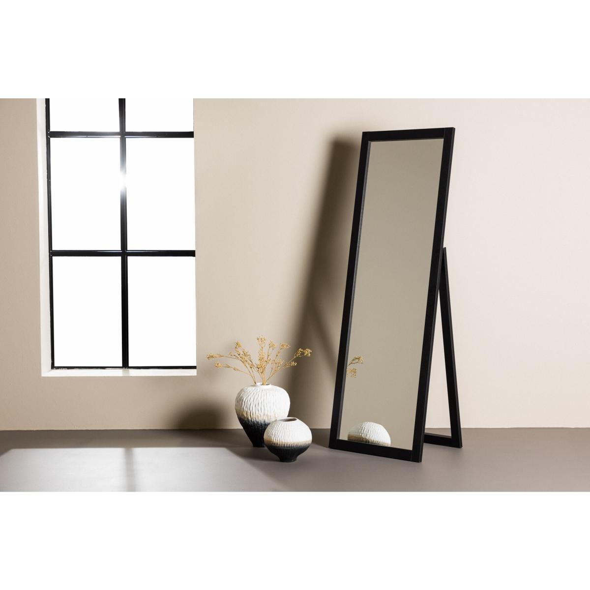 Svea - Lucia staande spiegel - 55 x 170 cm - zwart