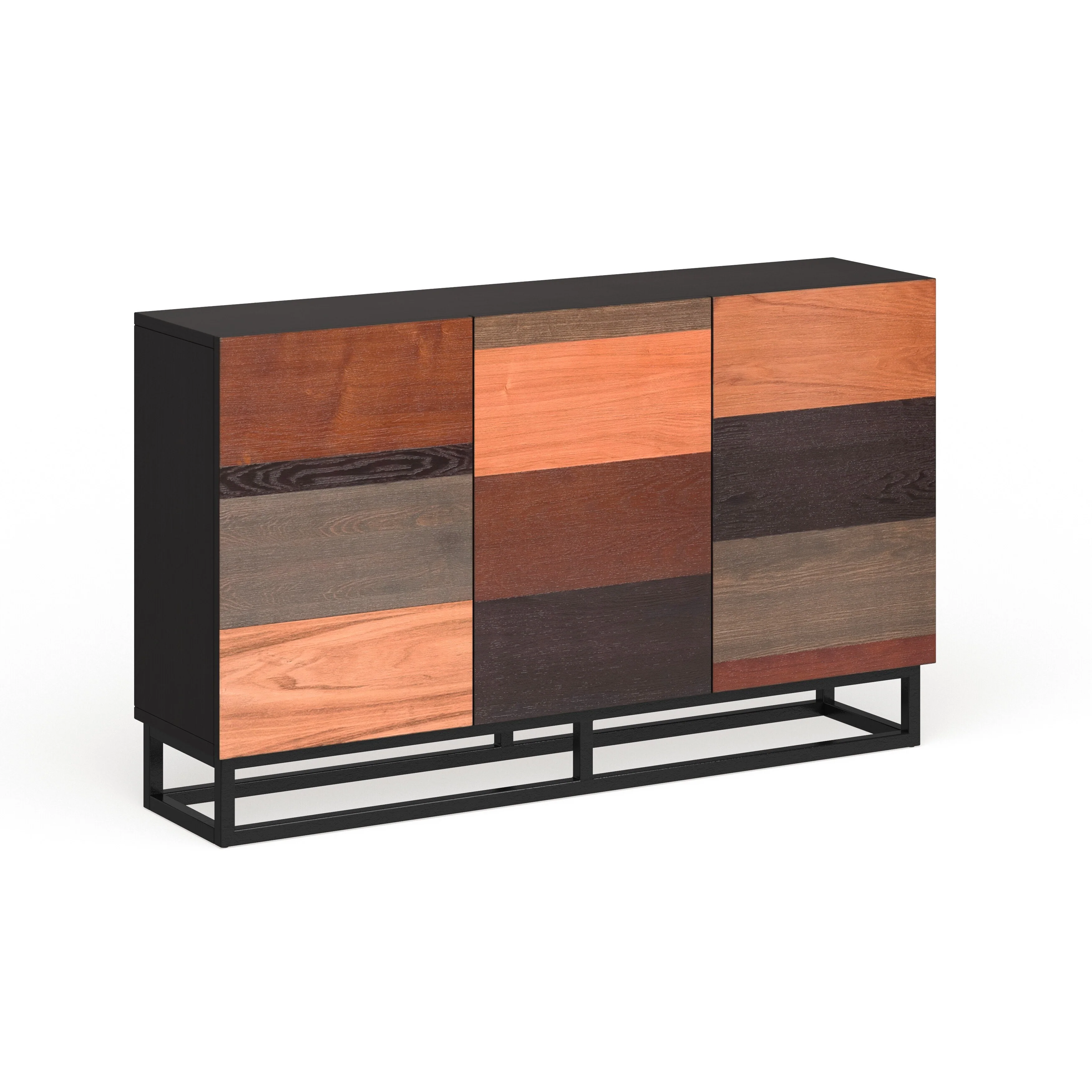SEI Furniture Gerry Multi-tonal Buffet Sideboard Accent Cabinet