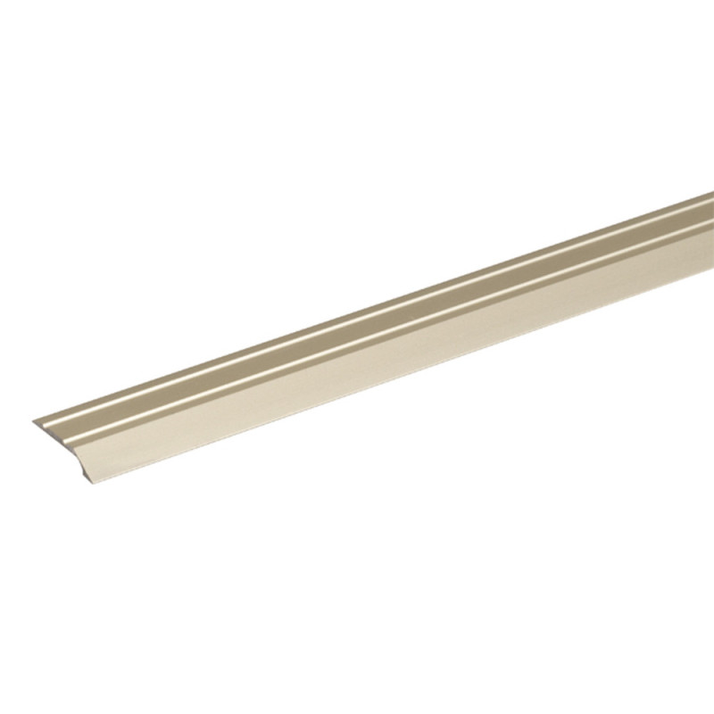 Barre de seuil autoadhésive en aluminium sable 30 x 4 mm 0,9 m ALBERTS
