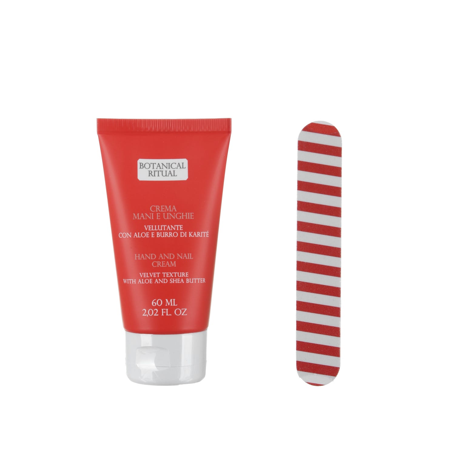 Crema mani unghie con limetta cofanetto regalo blu