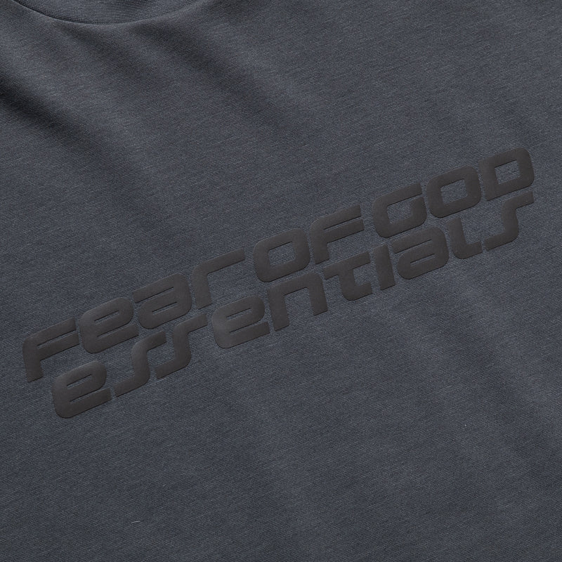 Fear Of God Essentials Ponte 90's Tee - Iron Grey