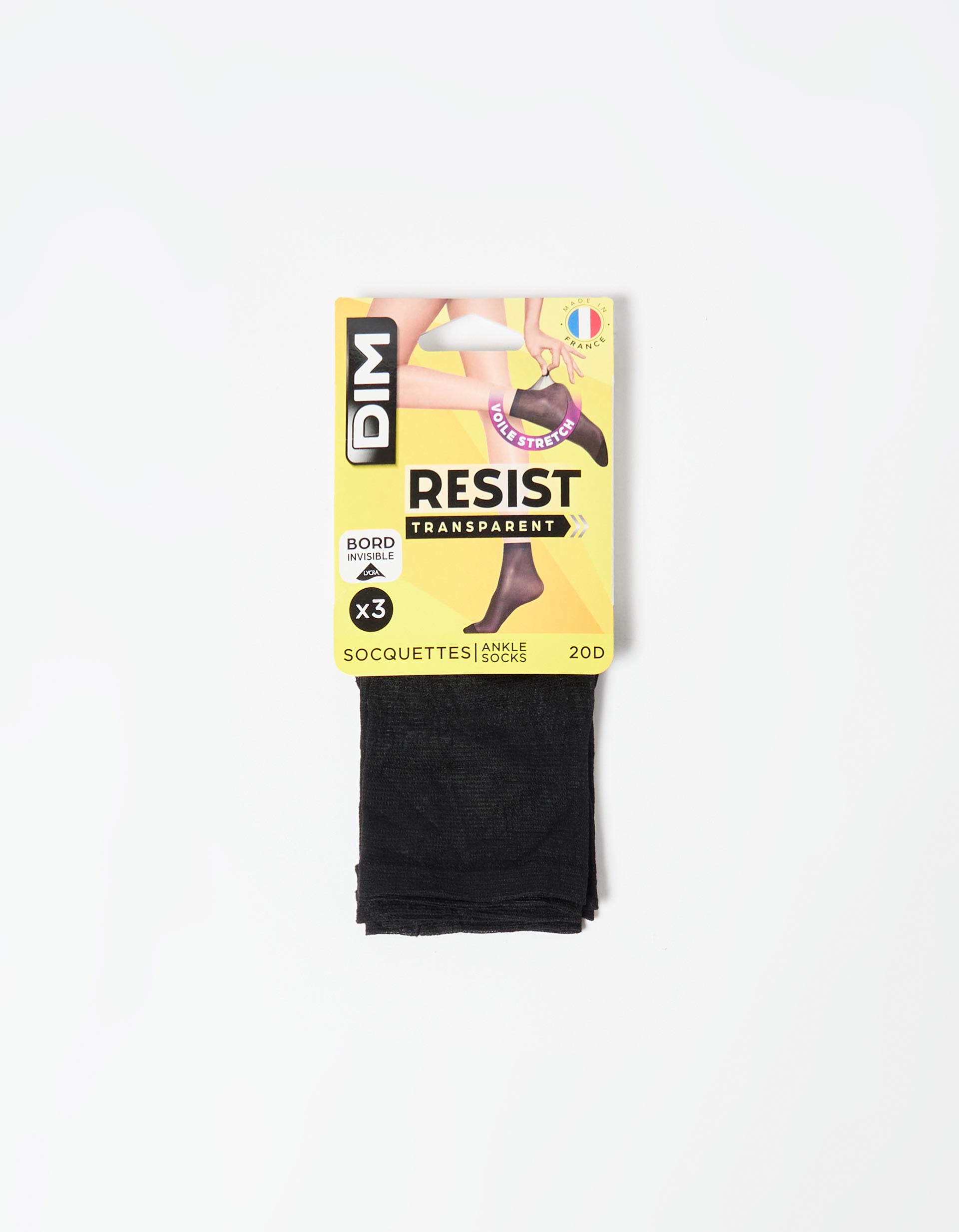 Pack 3 Pares Meias 20DEN 'DIM', Mulher, Bege