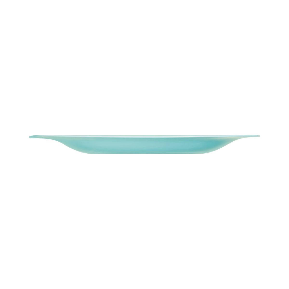 CARINE - Assiette turquoise 29.1x27 cm