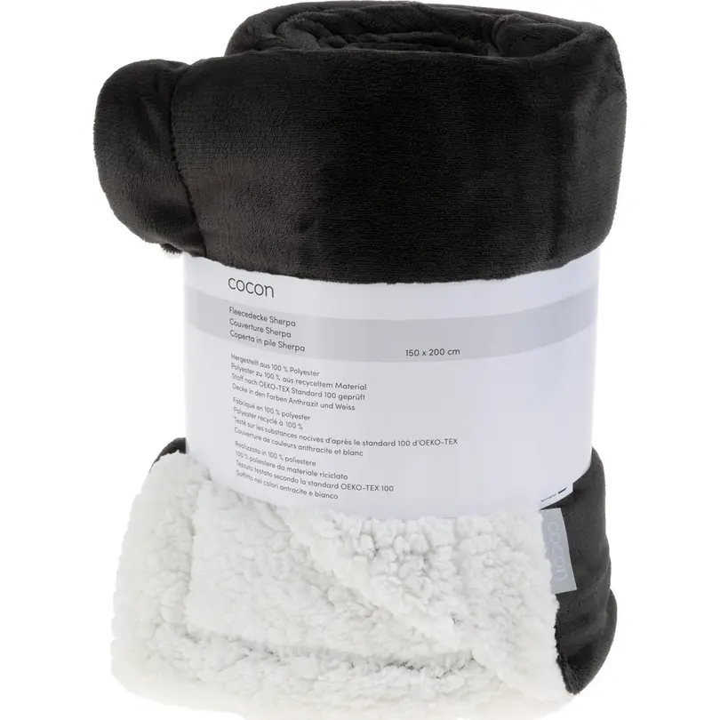 Decke Fleece Sherpa