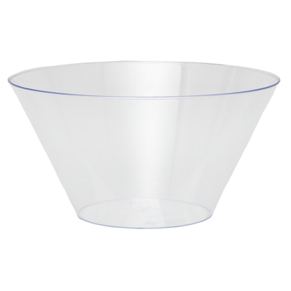 Saladier en plastique transparent