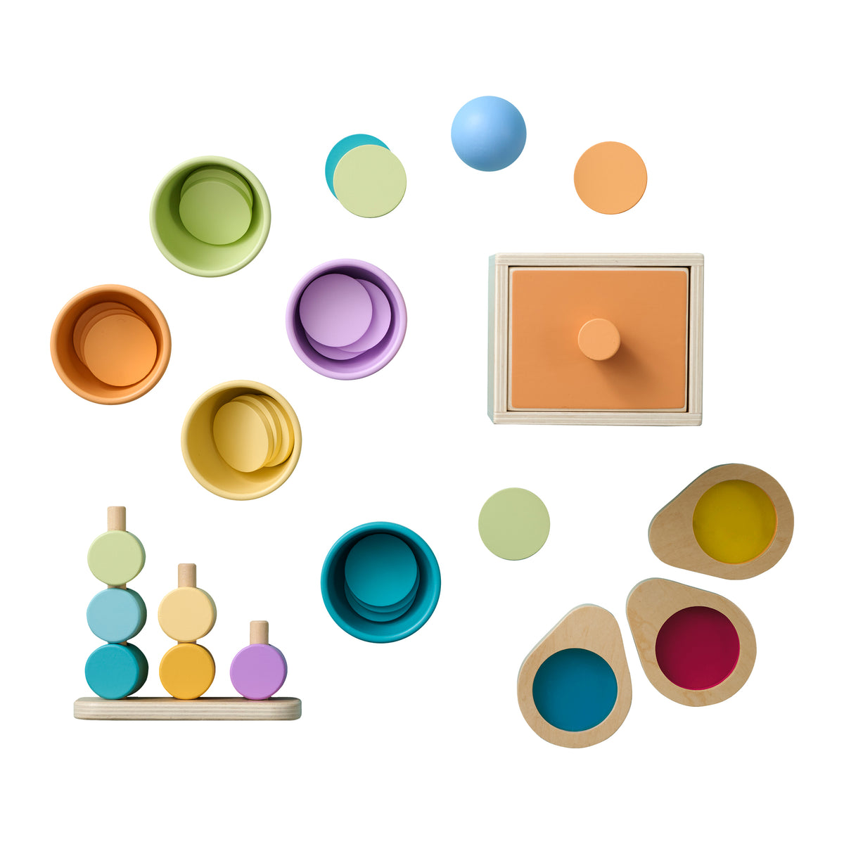 Petite Amélie Montessori speelgoed box MONT