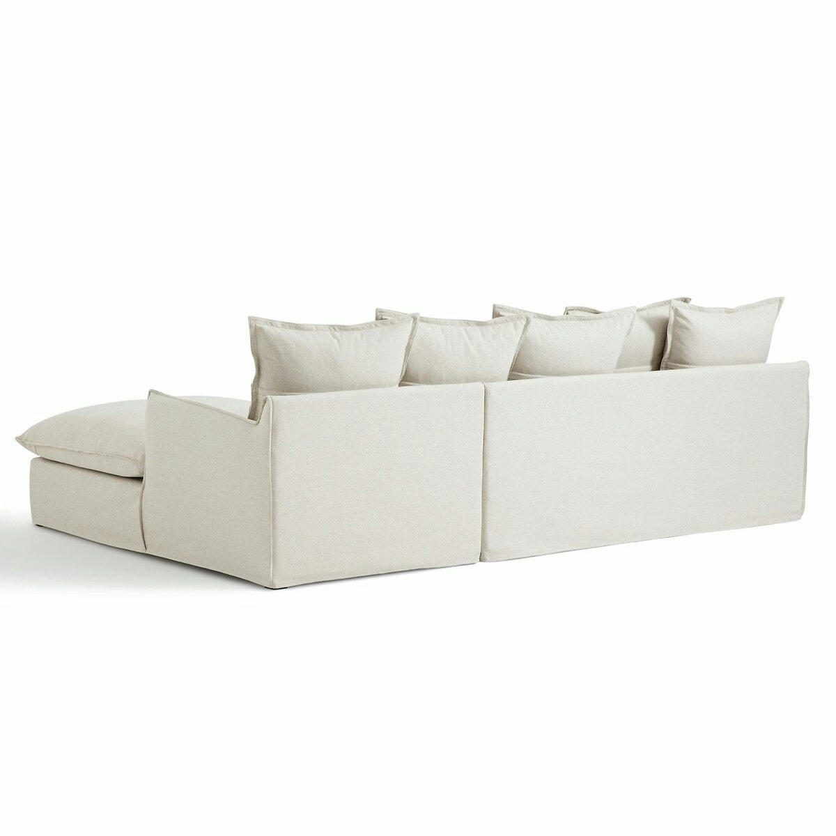 Housse de canapé d'angle droit polyester, Odna