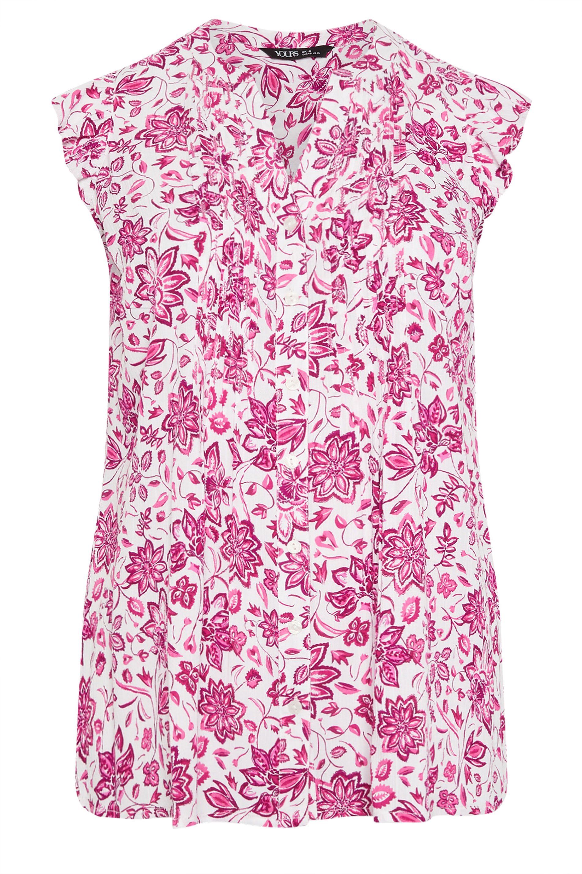 Yours Paisley Pintuck Blouse
