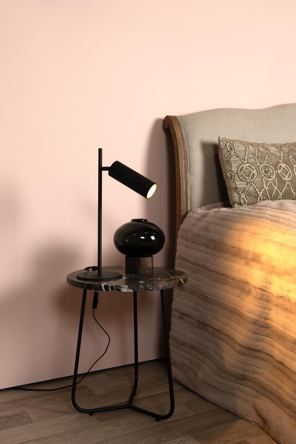 Lucide bureaulamp CLUBS - 1xGU10 - Zwart