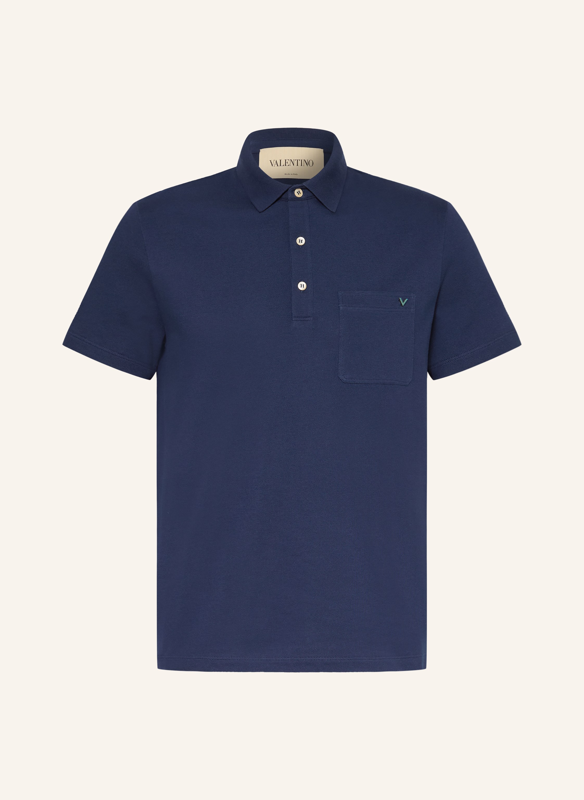 VALENTINO Piqué-Poloshirt VGOLD