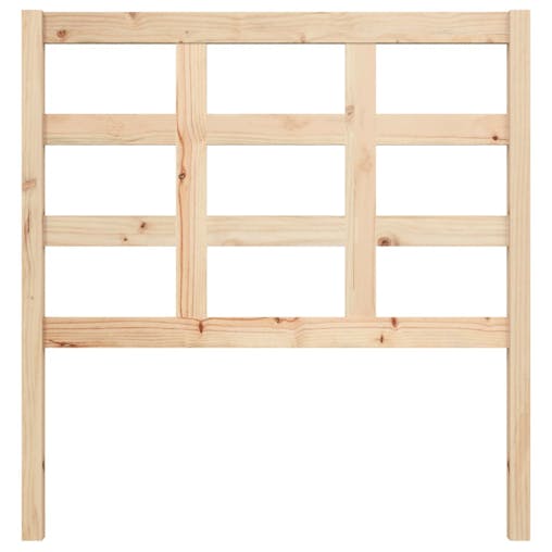 NNEVL Bed Headboard 95.5x4x100 cm Solid Wood Pine