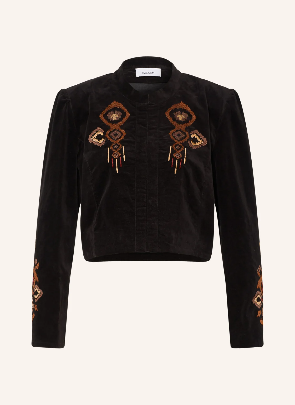 ba&sh Kastenjacke BAYA aus Samt