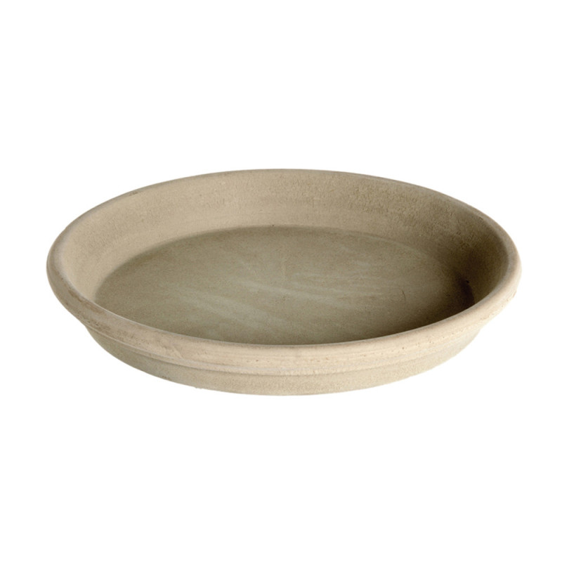 Soucoupe en terre cuite Vulcano Ø 23 x 3,7 cm