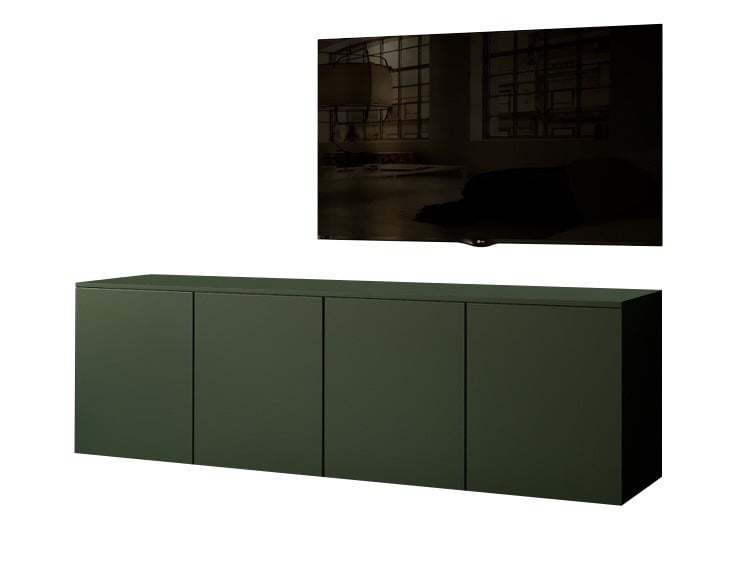 Artego Design Neve Soft Pro 183 cm Zwevend Dressoir Groen